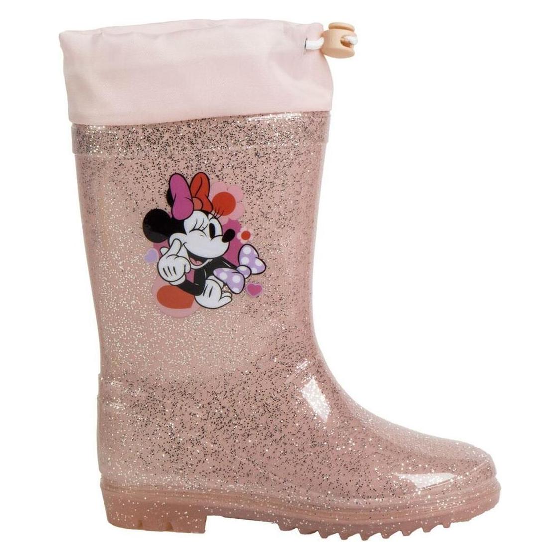 Minnie Mouse, Mädchen, Gummistiefel, Kinder Gummistiefel Rosa, Rosa, (30)