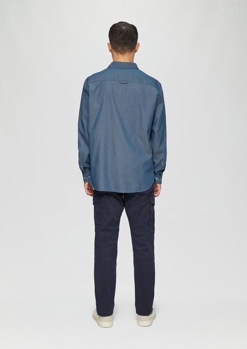 Produktbild S.Oliver Hemd Regular Fit: Baumwollhemd mit Strukturmuster (XXL)