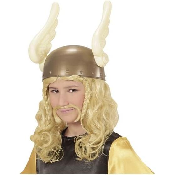 Widmann Kinderperücke Wikinger: mit Schnauz