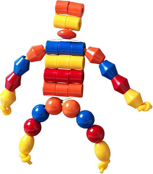 Produktbild Creall Super Beads 7 Formen 5 Farben - 245 Stück.