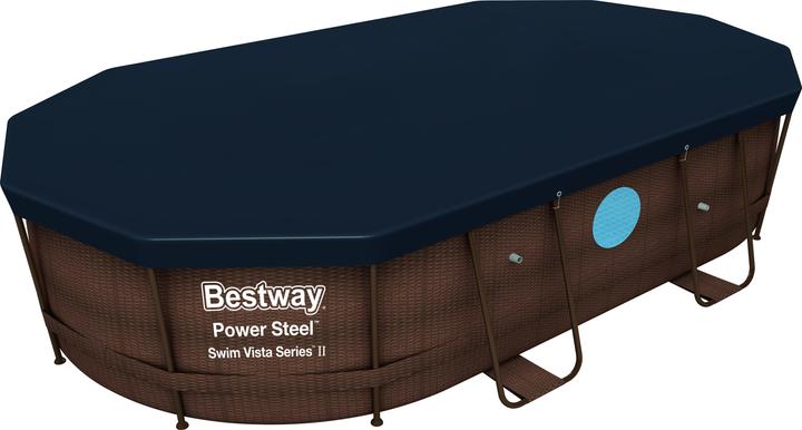 Produktbild Bestway Oval Frame Pool (230 x 418 cm)