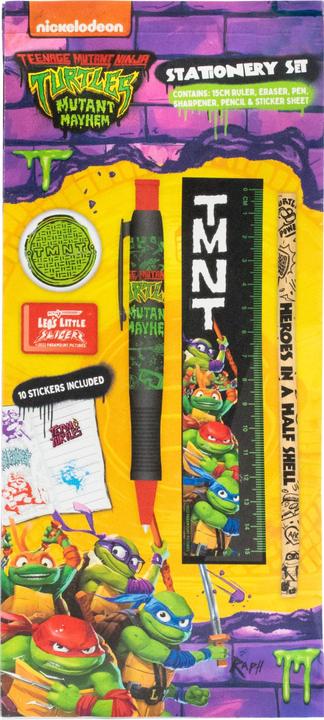 Produktbild Thumbs Up ThumbsUP! Stationery Set - 5pc - TMNT - Mayhem (multicolour, 2 x)