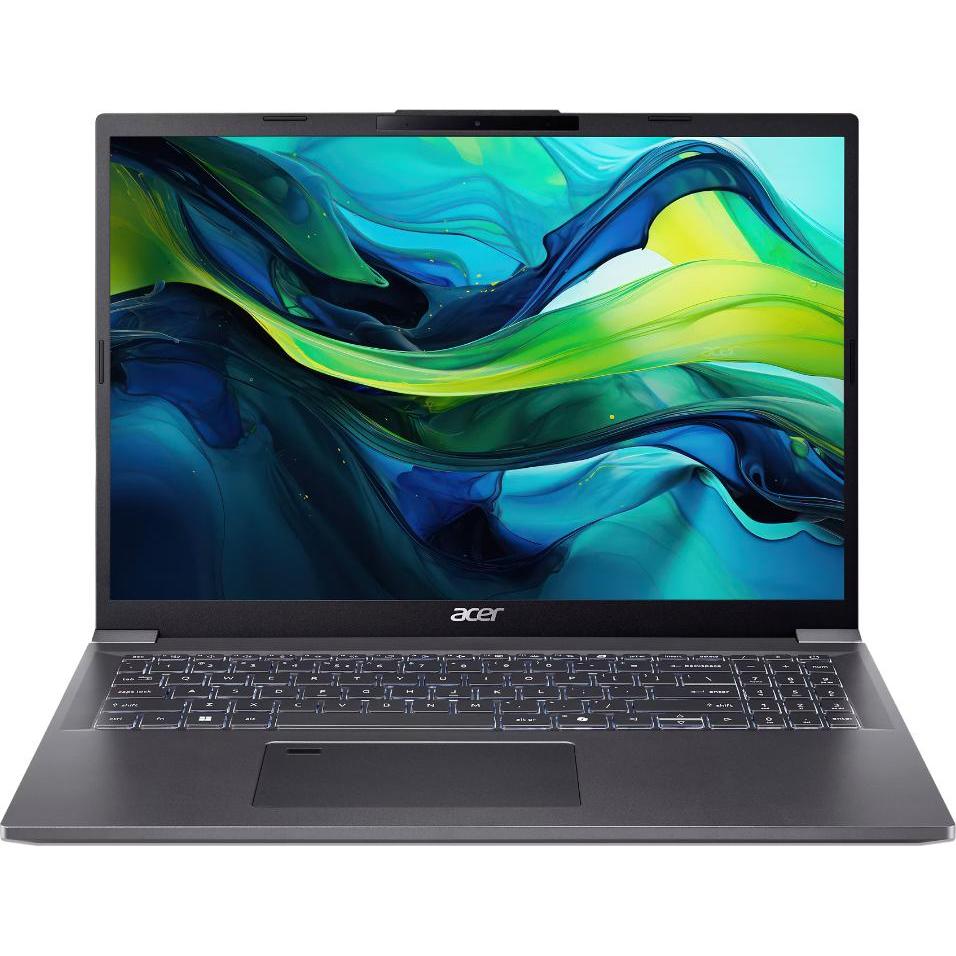 Acer Aspire 16 (16", Intel Core Ultra 7 155H, 32 GB, 1000 GB, DE), Notebook, Grau