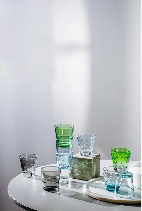 Image du produit Leonardo Verre à boire Optic Pastel 300 ml, 6 pièces, Multicolore (0.30 l, 6 x)