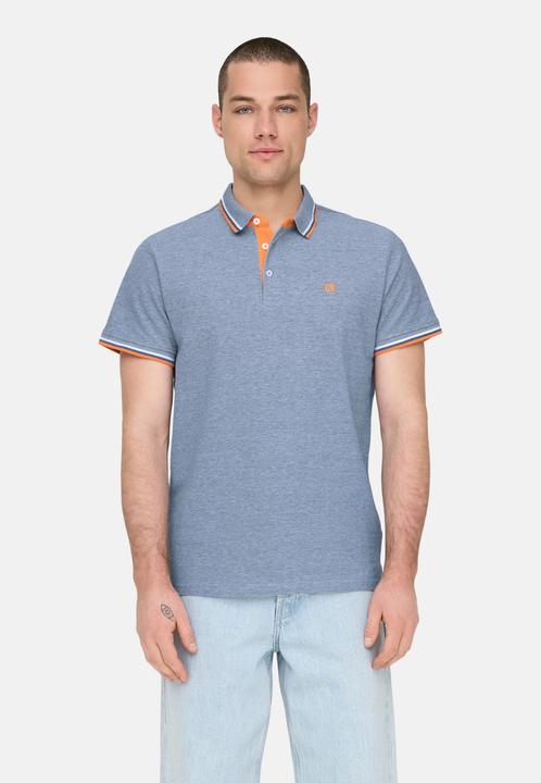Produktbild Only & Sons Normal geschnitten Polokragen Poloshirt Polo (M)