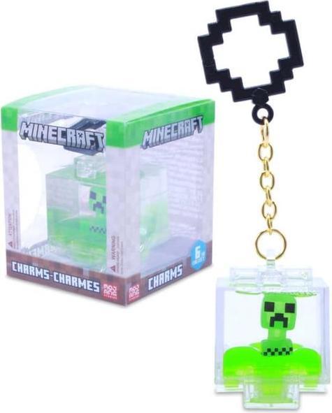 Actual product image Just Toys Minecraft Charms Keychain