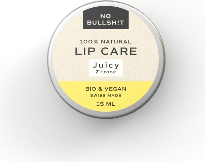 Produktbild NO BULLSH!T Lip Care Juicy (Lippenbalsam, 15 ml)