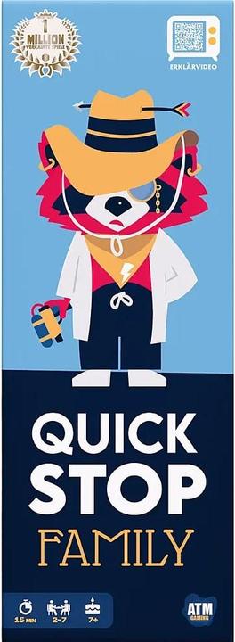 ATM Gaming Quickstop Familien-Edition, d (Duits, 2 - 7 Spelers)