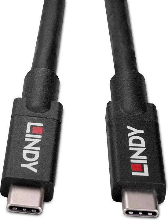 Actual product image Lindy USB C – USB C (5 m, 100 W)