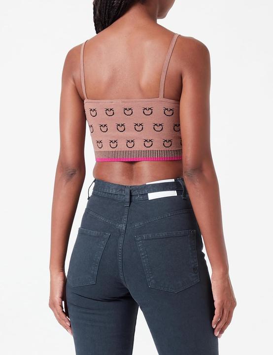 Actual product image Pinko Cobo Top Logo Birds T-shirt (XS)