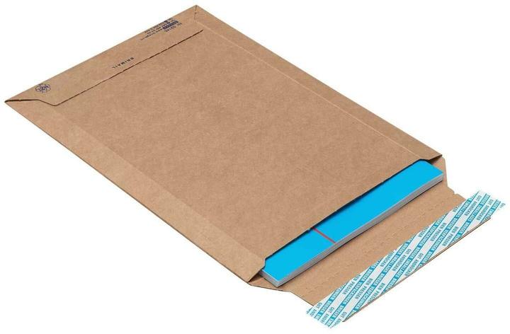 Actual product image Brieger Shipping envelope Brimail 52163, 294x372 mm, 420 gm2, brown (1 pcs.)