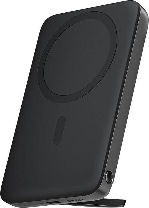 Aukey Magnetic powerbank PB-MS01, 6700mAh, 15W (black) (6700 mAh, 15 W, 25.46 Wh)