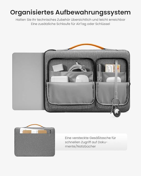 Produktbild tomtoc 360° Laptop-Schutzhülle für 16" (15", Apple, Huawei, ASUS, Lenovo, Microsoft, Dell)