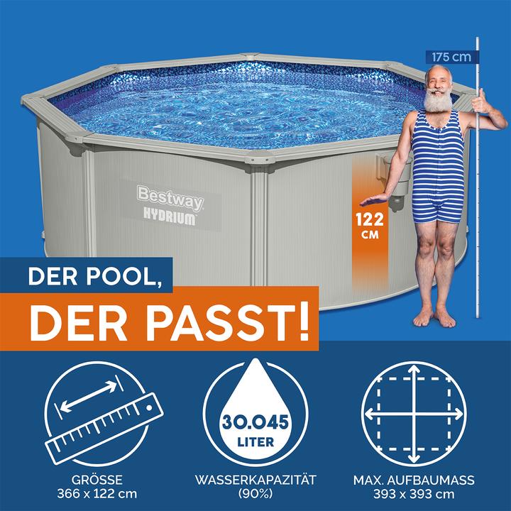 Actual product image Bestway Hydrium (360 x 360 x 120 cm)