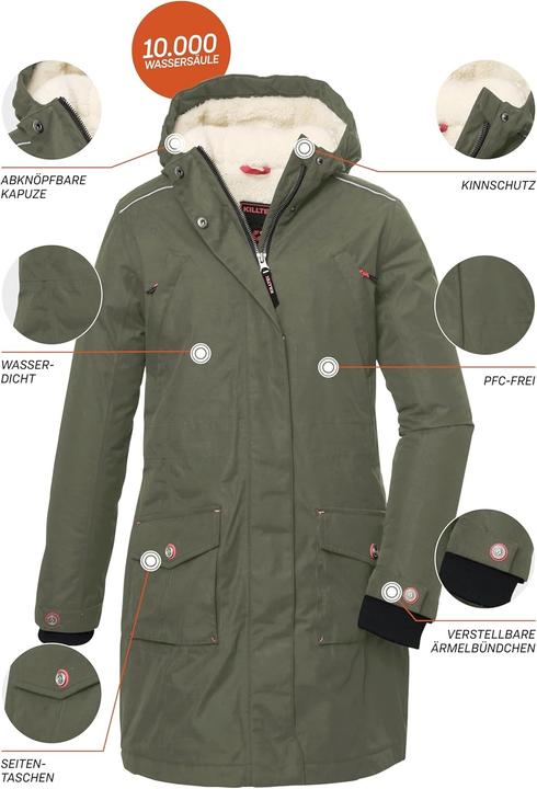 Actual product image Killtec Functional Jacket with Removable Hood (164)
