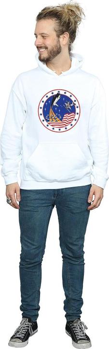 Immagine prodotto Nasa Classic Rocket 76 Felpa con Cappuccio Uomo (XXL)