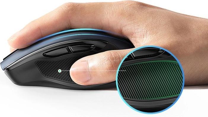 Image du produit Ugreen Souris sans fil 2.4 GHz&BT (noir) (Sans fil)