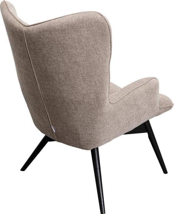 Immagine prodotto Kare Design Sessel Black Vicky Hellbraun