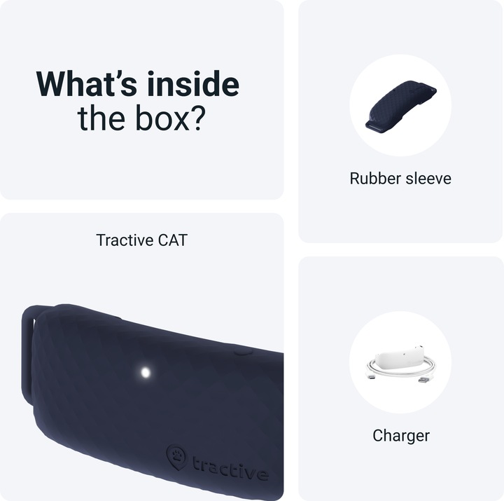 Immagine prodotto Tractive GPS 4 Localizzatore GPS per gatti (Gatto)