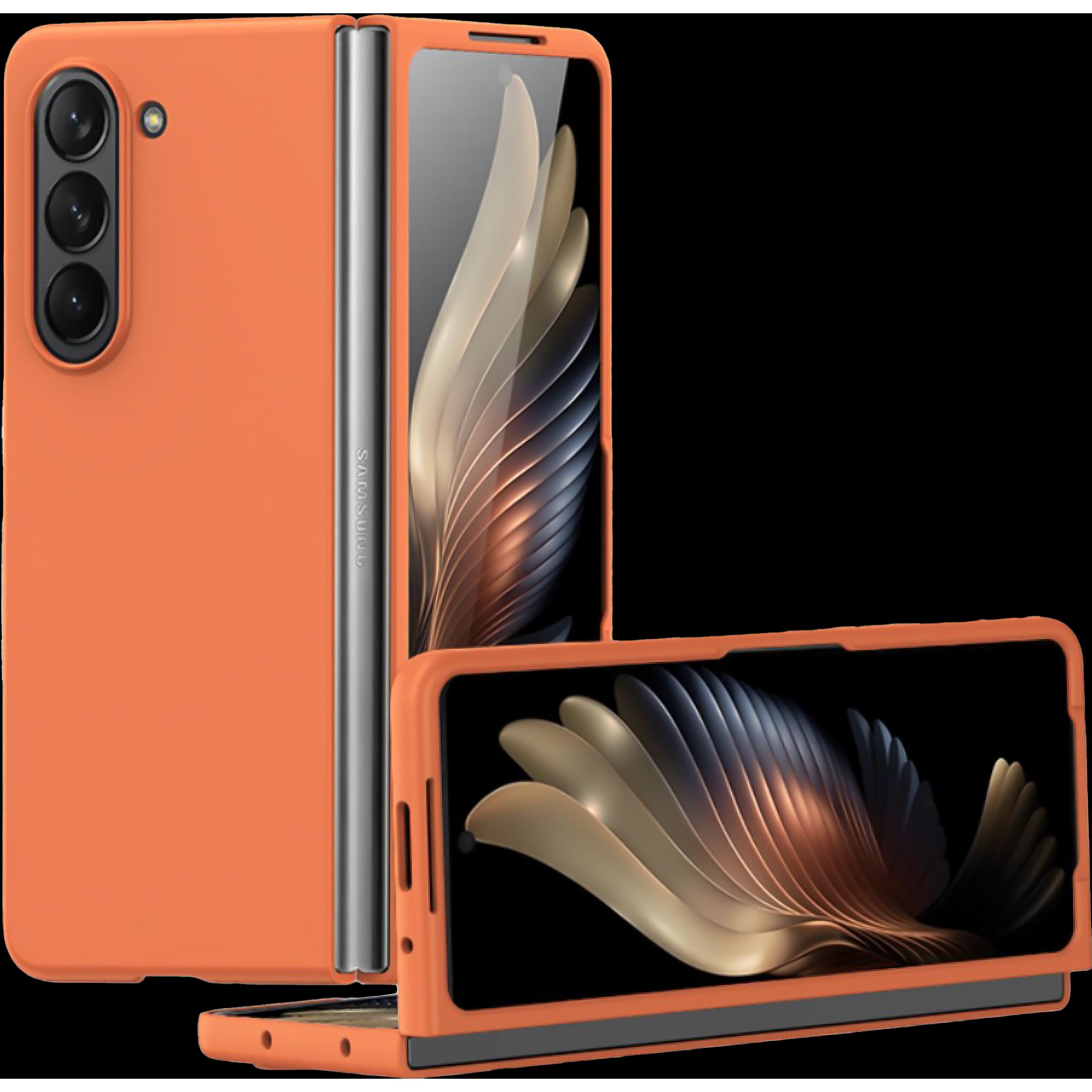 Cazy Hülle für Samsung Galaxy Z Fold5, Ultradünn Anti-Fall Stossfest PC Schutzhülle, Kratzfest, Hard Back (Samsung Galax...