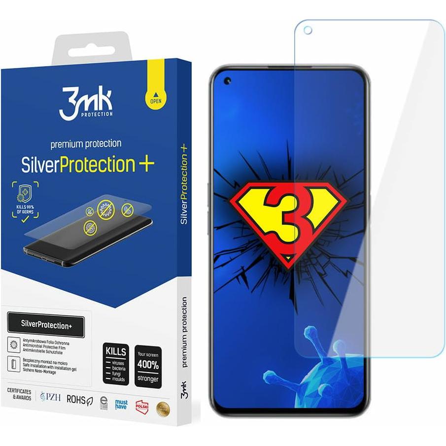 Thumbnail - 3MK Realme Q5 – SilverProtection+ (1 Stück, Realme Q5), Smartphone Schutzfolie, Silber