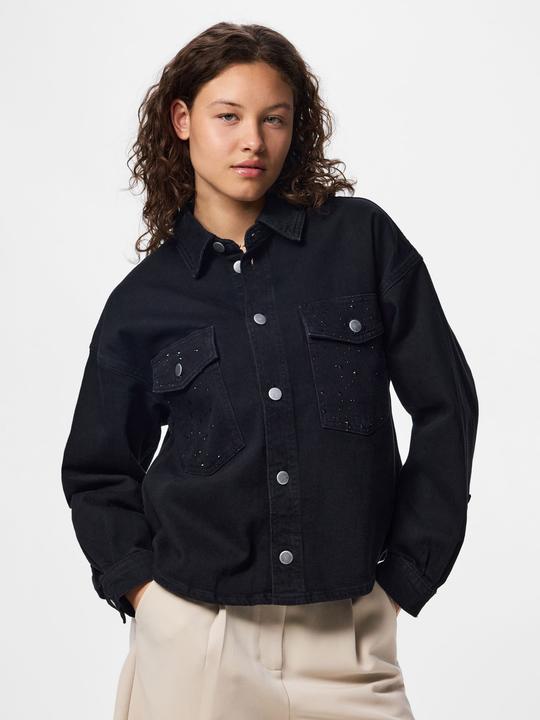 Immagine prodotto Pieces PCGABI STRASSSTEIN Jeanshemd (XS)