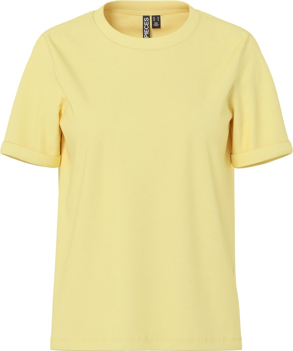 Pieces Einfarbige T-Shirt