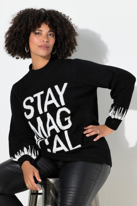 Image du produit Angel of Style Pull manches ballon, message STAY MAGICAL (54)