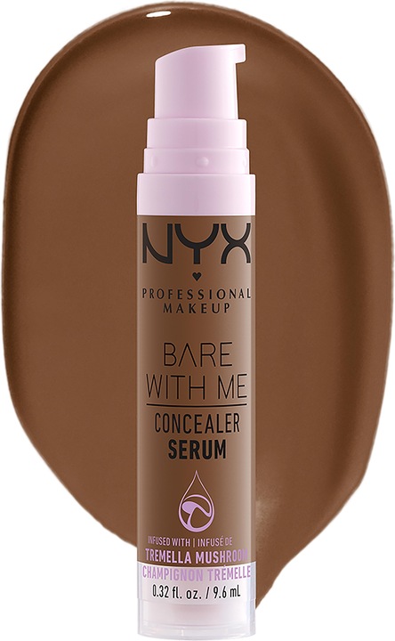 Actual product image NYX Professional Make-Up Bare With Me Concealer Serum (11 Mocha)