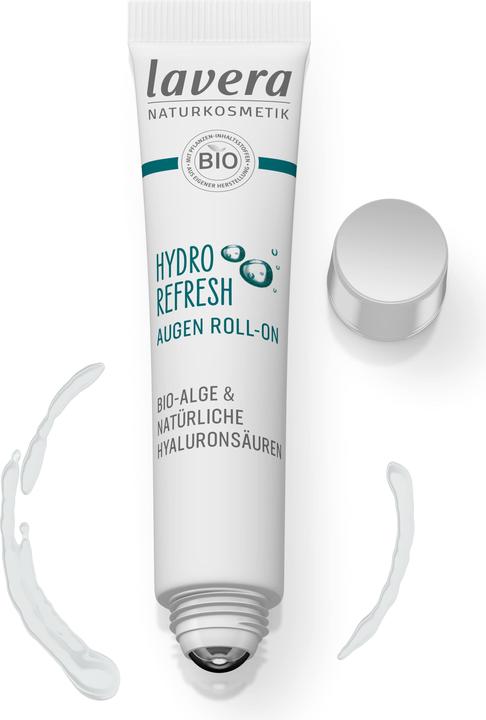 Produktbild Lavera Hydro Refresh Augen Roll-on (Roll-on, 15 ml, Tag + Nacht)