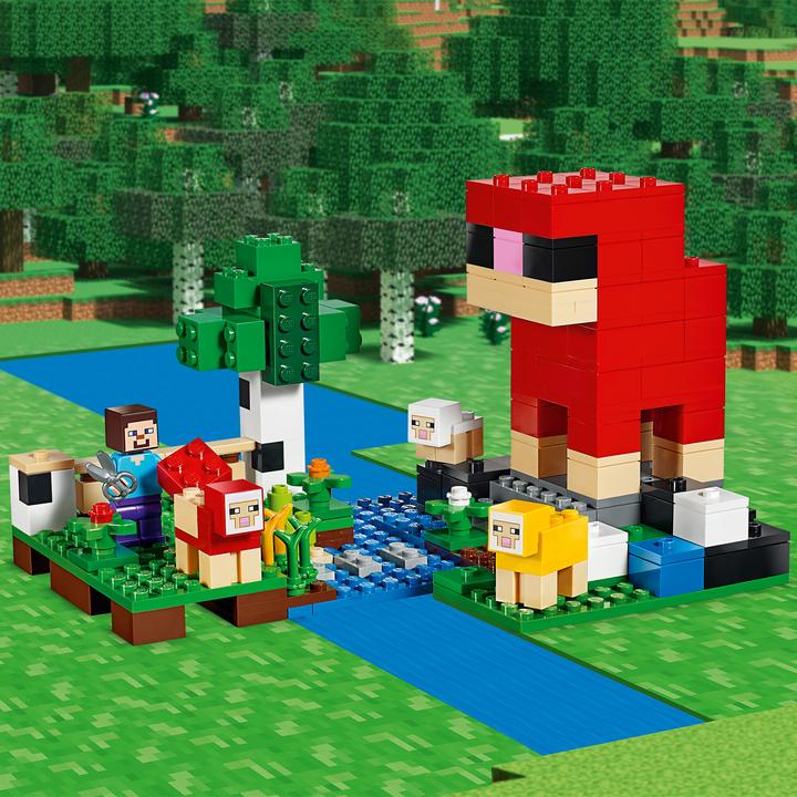Produktbild LEGO Die Schaffarm (21153, LEGO Minecraft)