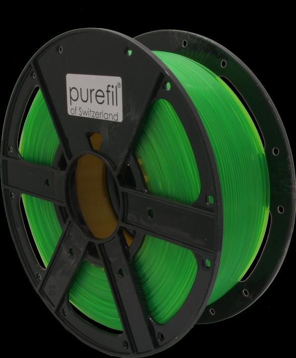 Fluorescent green transparent