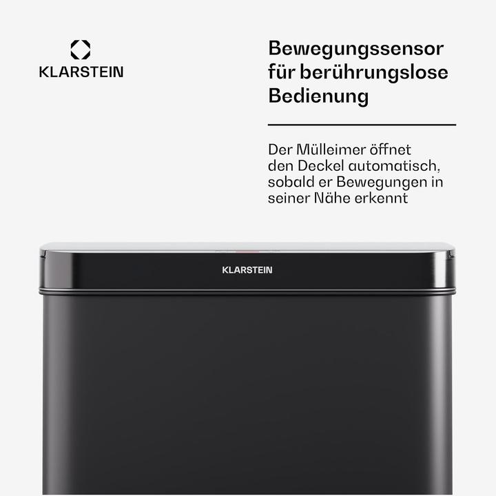 Immagine prodotto Klarstein Sensor-Mülleimer mit Soft-Close (50 l)
