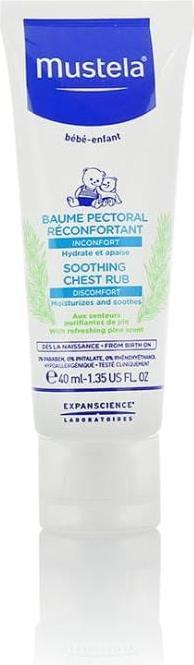 Image du produit Mustela Bébé Massage apaisant pour la poitrine