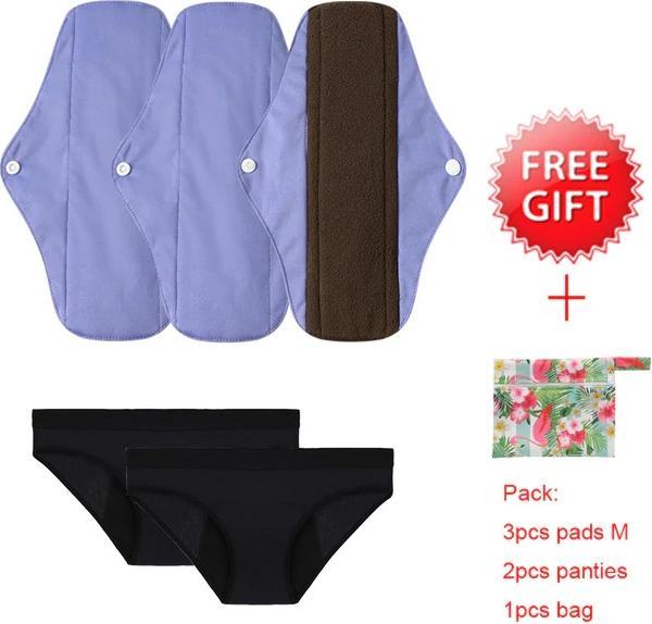 Immagine prodotto Bonbon Rose Set con 2 mutandine mestruali (XXS)