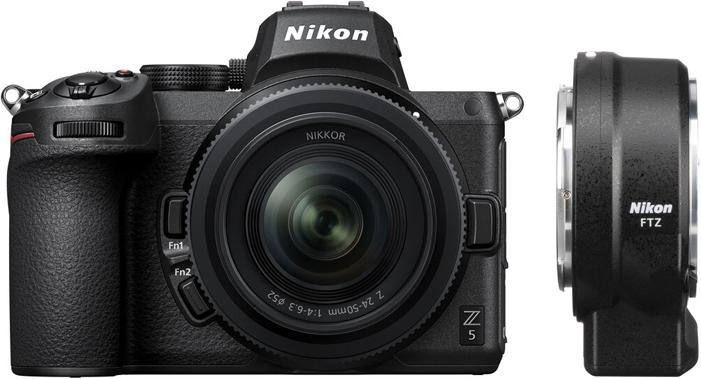 Produktbild Nikon Z 5 Kit inkl. FTZ (24 - 50 mm, 24.30 Mpx, Vollformat)