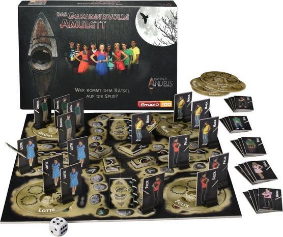 Produktbild Das Haus Anubis : Brettspiel Das geheimnisvolle Amulett (Jeu de sociét
