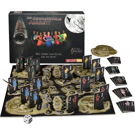 Studio 100 Das Haus Anubis : Brettspiel Das geheimnisvolle Amulett (Jeu de sociét
