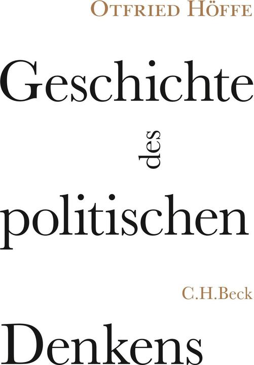 Produktbild Geschichte des politischen Denkens (Deutsch, Otfried Höffe, 2024)
