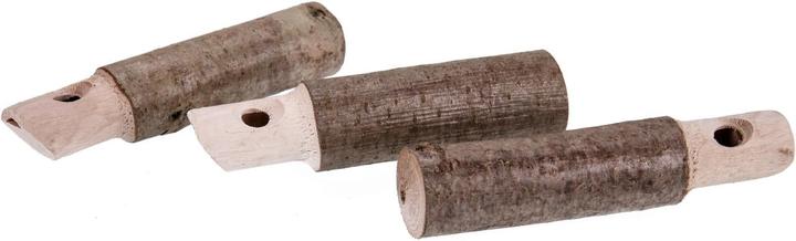 La Mia! Fischietto a cucù in legno di nocciola - 10 cm- Fischietto per cani (10)
