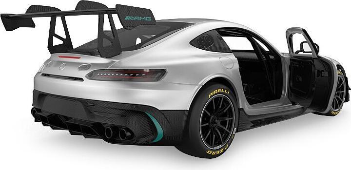Produktbild Grau Mercedes-AMG GT2 1:14 silber 2,4GHz Tür manuell