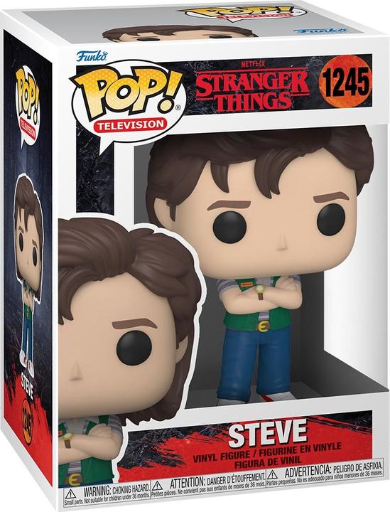 Actual product image Funko Pop! Stranger Things S4 : Steve