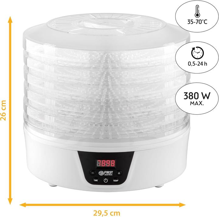 Actual product image First Dehydrator with 5 shelves