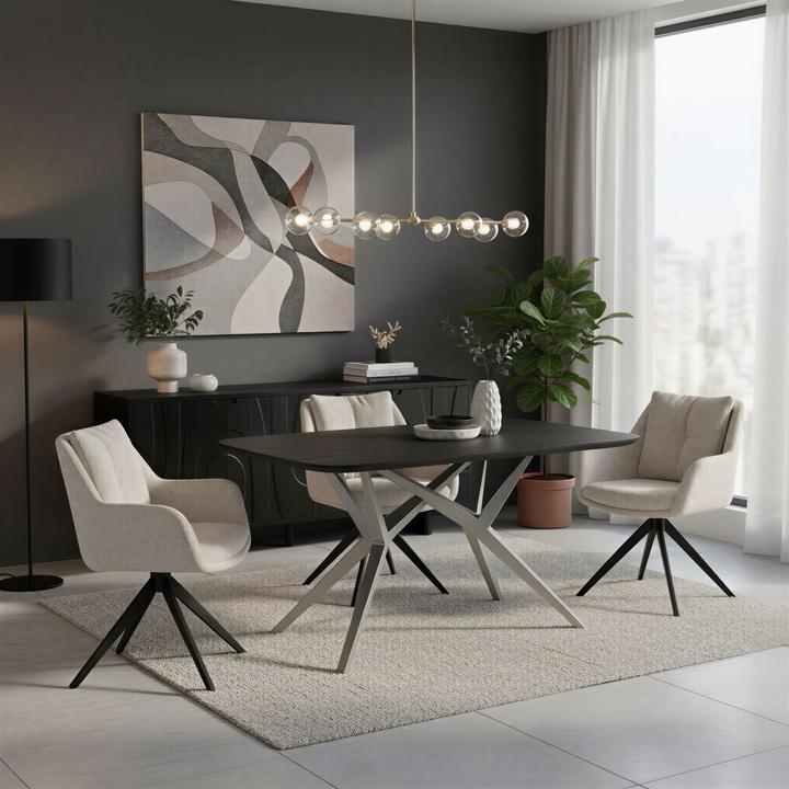 Produktbild SIT Möbel Black Smooth (180 x 43 x 76 cm)