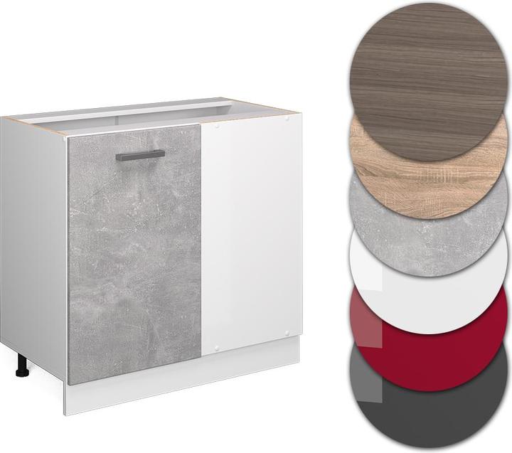 Produktbild Vicco Eckunterschrank R-Line (86 x 46 x 81.5 cm)