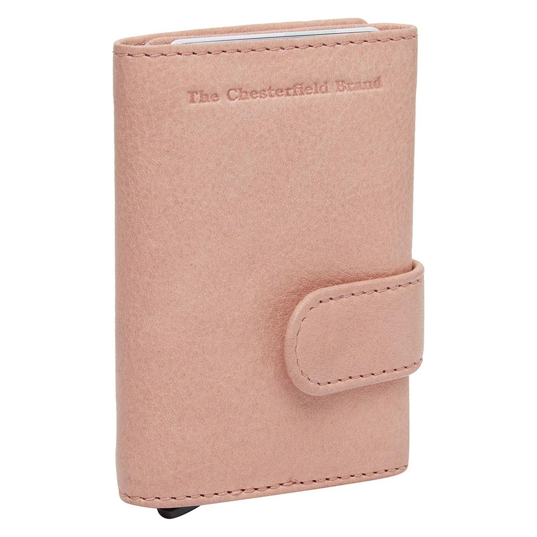 The Chesterfield Brand, Herren, Portemonnaie, Nivala Geldbörse Rfid Schutz Leder 7.5 Cm, Rosa