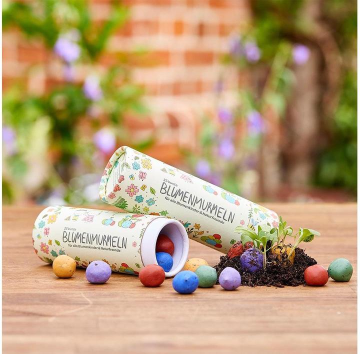 Produktbild Die Stadtgärtner Blumenmurmeln (Blumensamen, Samenbomben)