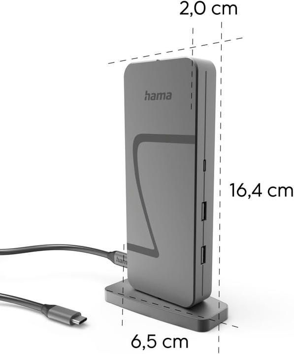 Immagine prodotto Hama Connect2Office Speed (USB-C, 10 porte)