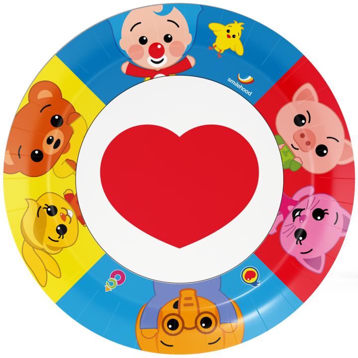Produktbild Been Smile Clown Plim Plim Party Teller (8 x)