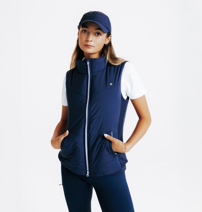 Produktbild Fouganza Reitweste 500 Damen marineblau (L)